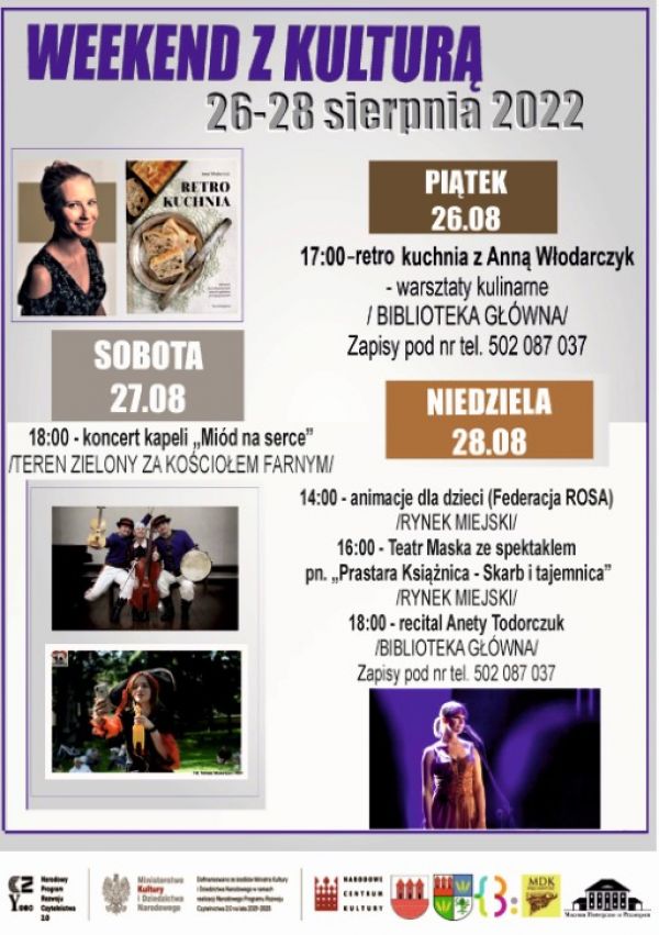 Plakat informujący o wydarzeniu