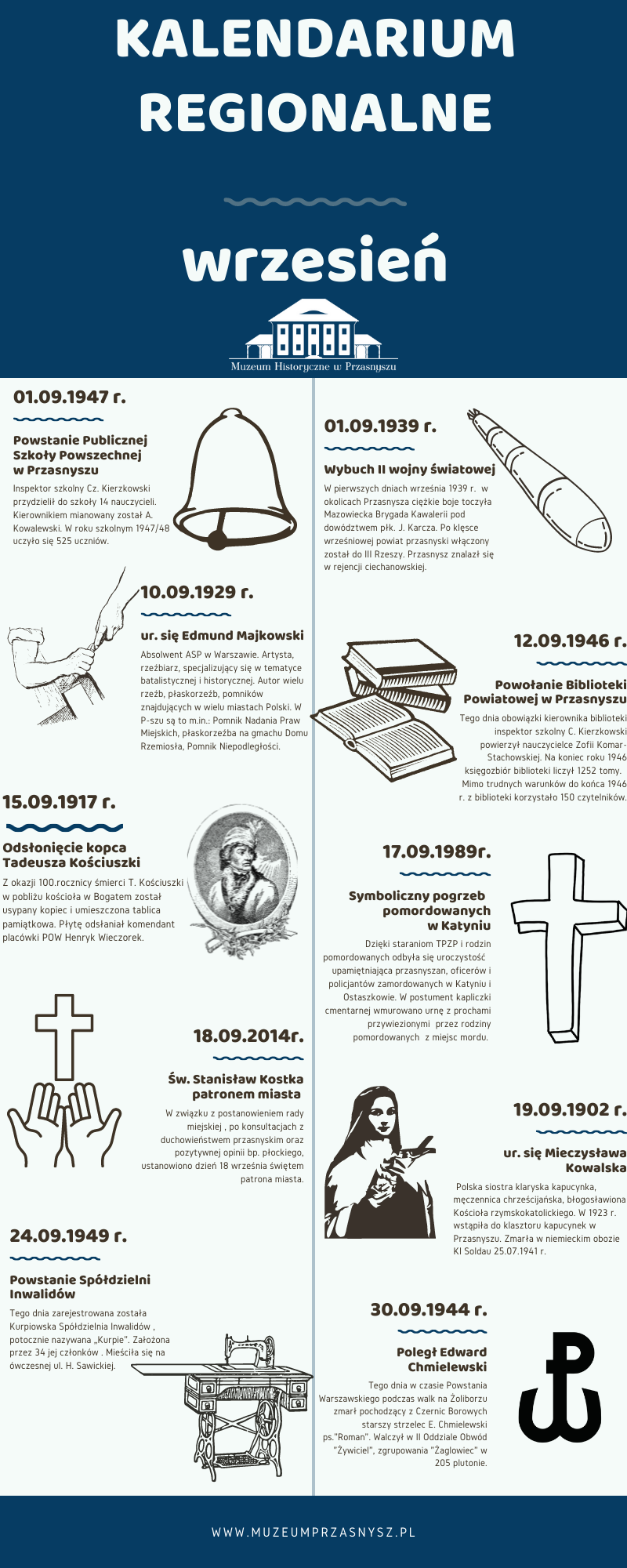 Kalendarium regionalne na wrzesień 2022