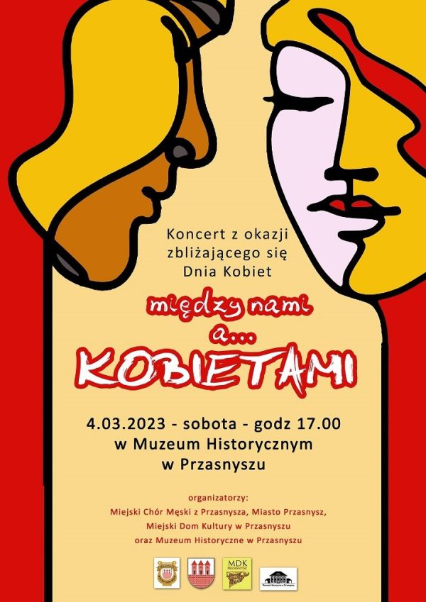 Plakat informujący o koncercie