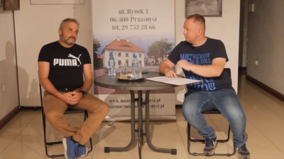 Plakat informujący o wydarzeniu organizowanym przez muzeum