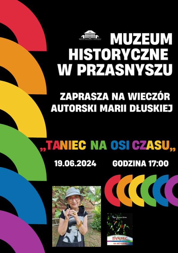 Plakat informujący o spotkaniu