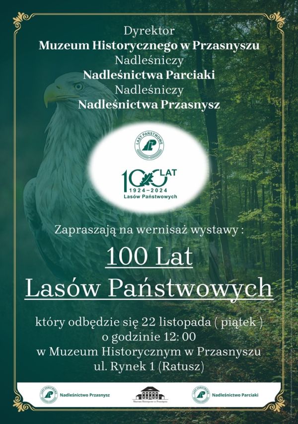 Plakat informujący o wydarzeniu
