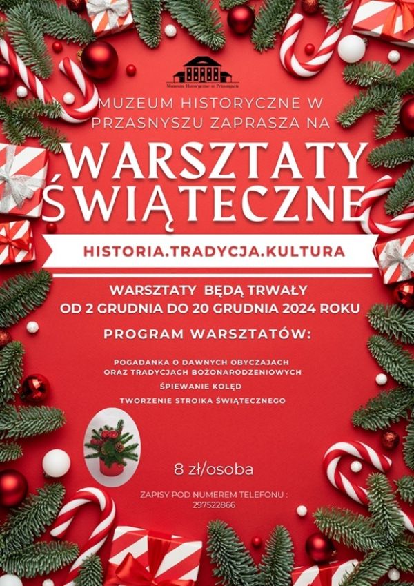 Plakat informujący o wydarzeniu