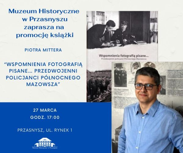 Plakat informujący o wydarzeniu organizowanym przez muzeum