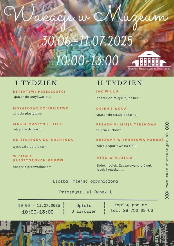Plakat informujący o wydarzeniu