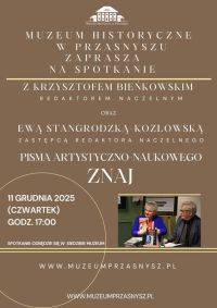 Plakat informujący o wydarzeniu