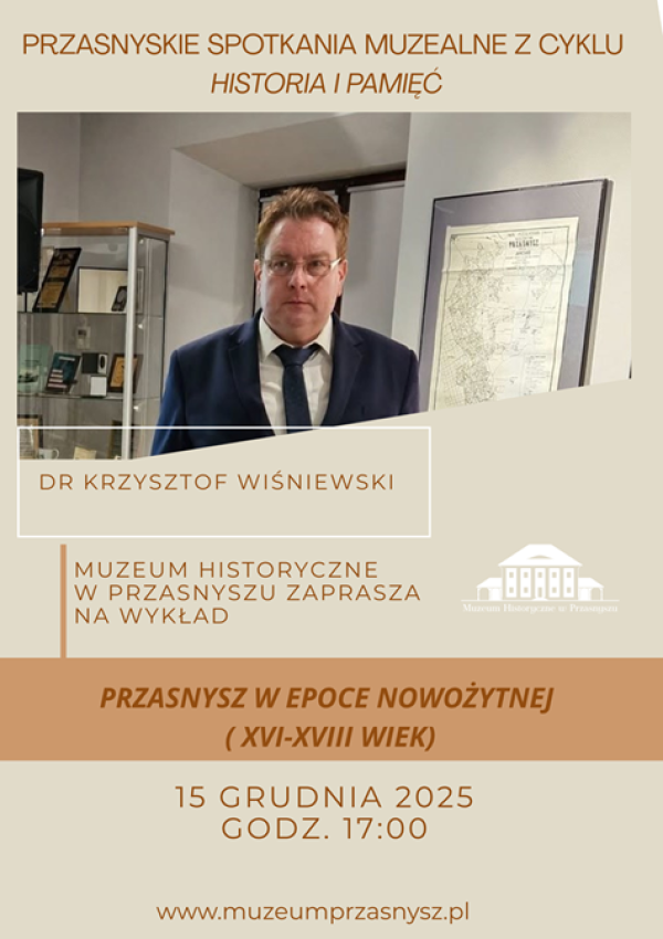 Plakat informujący o wydarzeniu