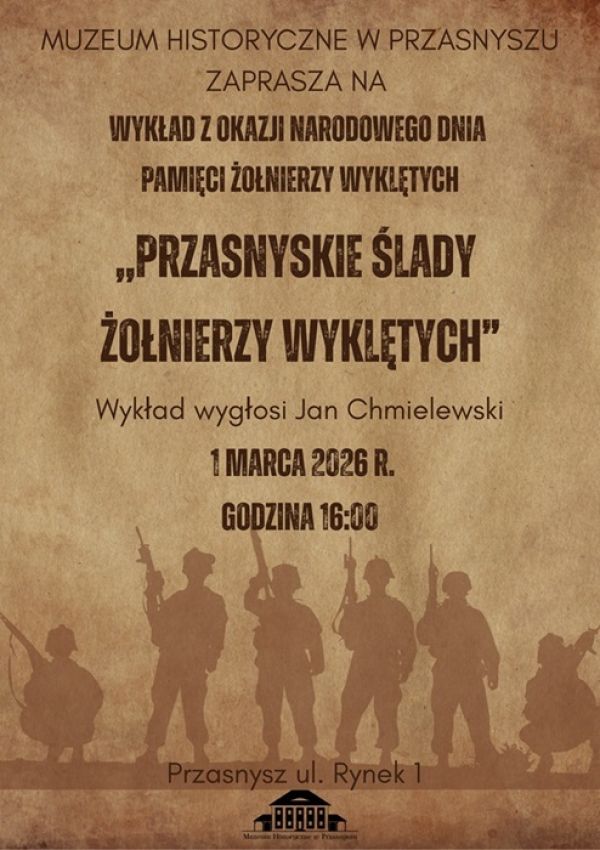Plakat informujący o wydarzeniu