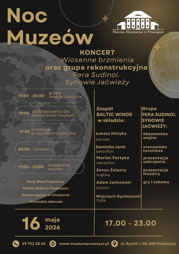 Plakat informujący o wydarzeniu