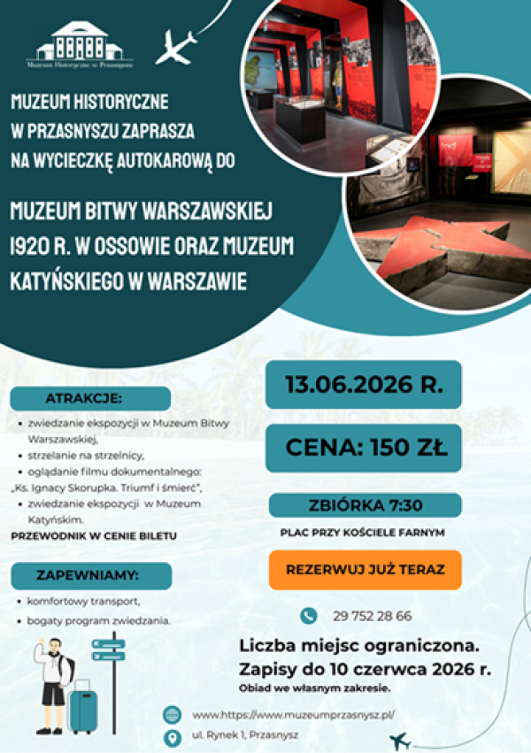 Plakat informujący o wydarzeniu