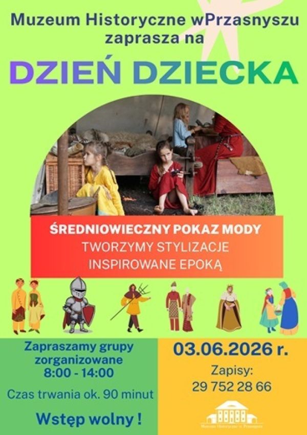 Plakat informujący o wydarzeniu