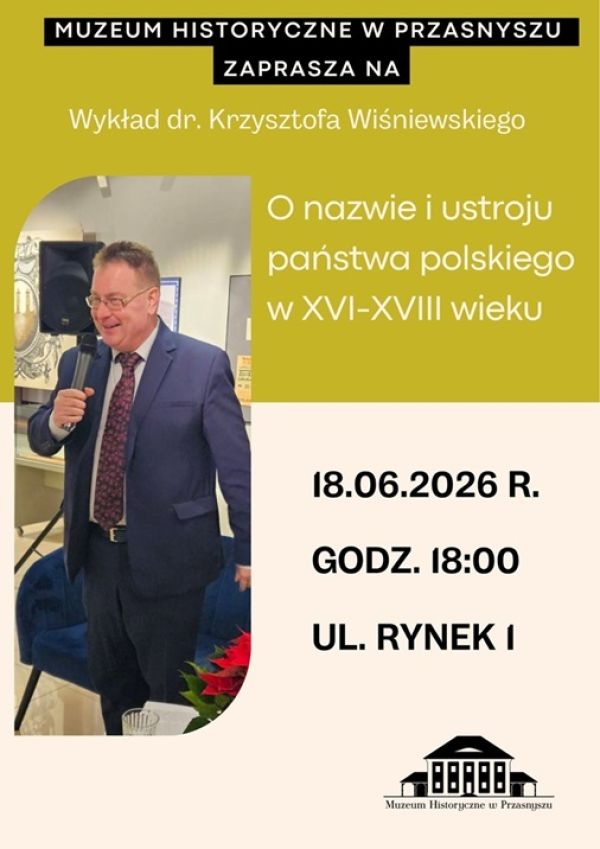 Plakat informujący o wydarzeniu