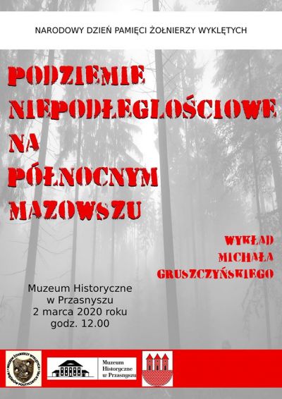 Plakat informujący o wydarzeniu