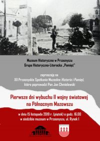 Plakat informujący o wydarzeniu