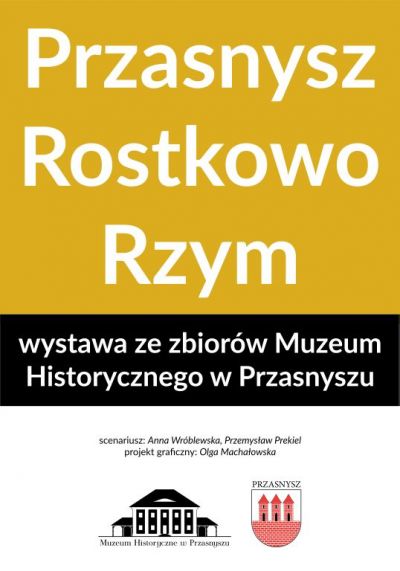 Plansza tytułowa wystawy