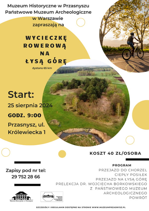 Zapraszamy na wycieczkę rowerową
