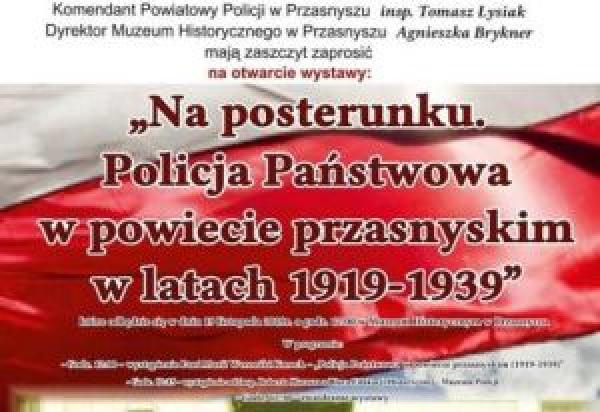 tekst na biało-czerwonym tle