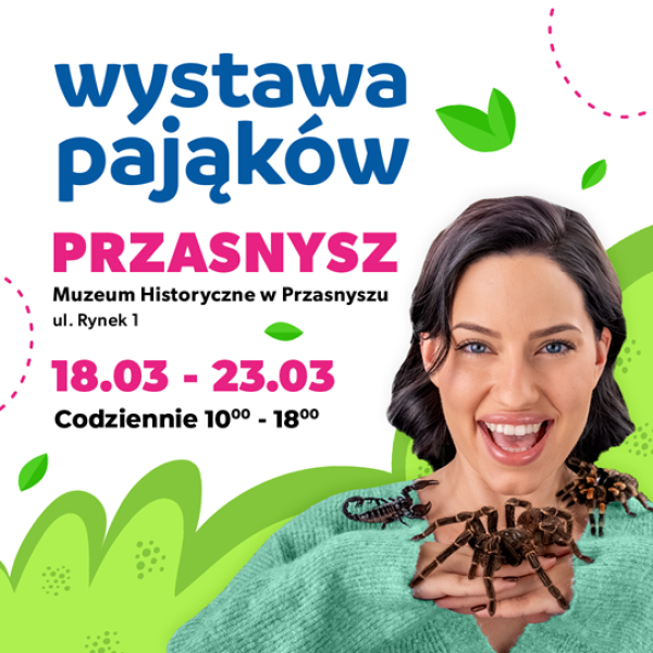 Wystawa pająków