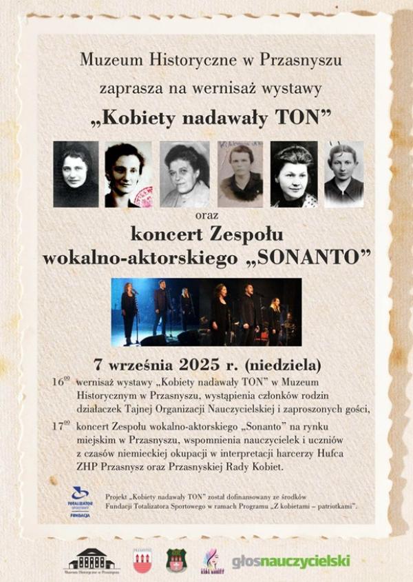 Zaproszenie na wernisaż wystawy i koncert