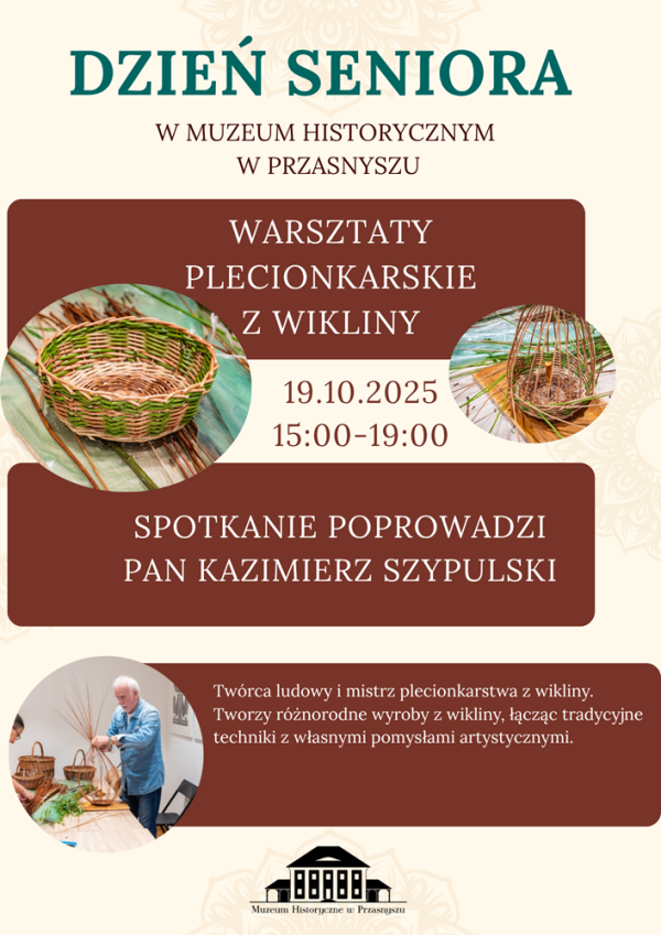Dzień Seniora w Muzeum Historycznym w Przasnyszu!