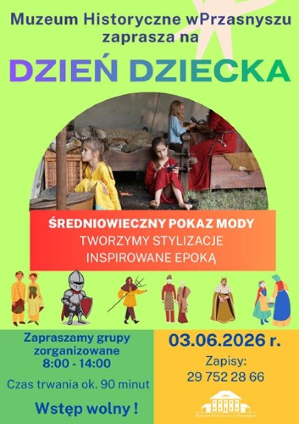 Zaproszenie na Dzień Dziecka w Muzeum