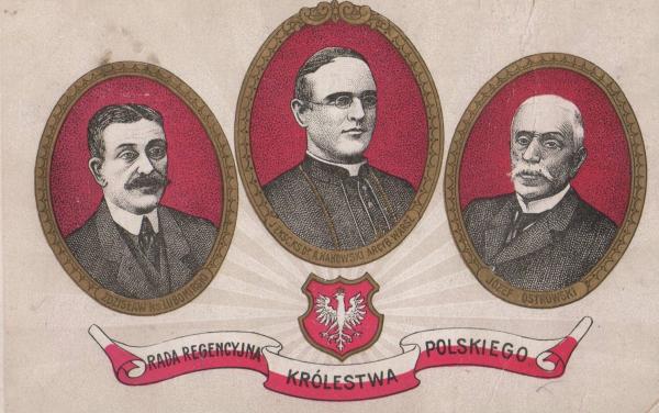 wizerunki członków rady regencyjnej