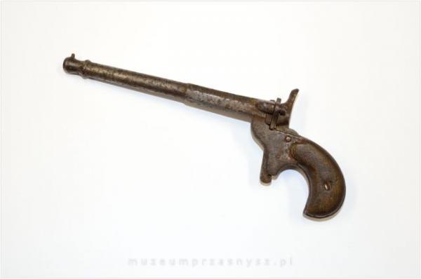 jednostrzałowy pistolecik