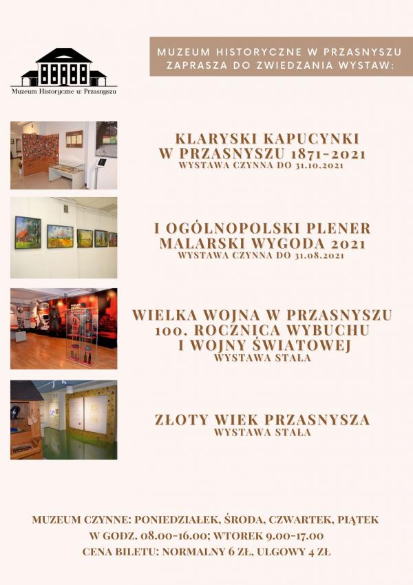 Zapraszamy do zwiedzania wystaw