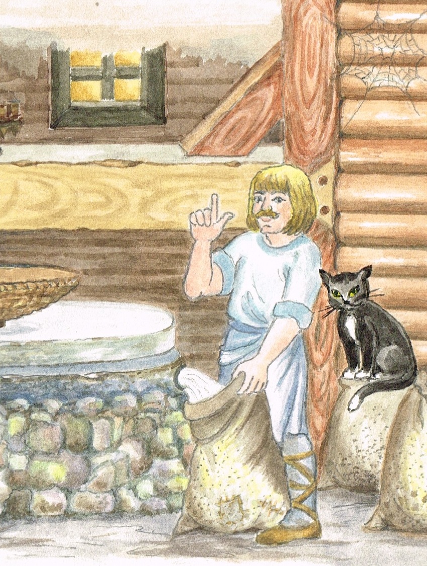 Fragment ilustracji z książki Legenda o Przaśniku